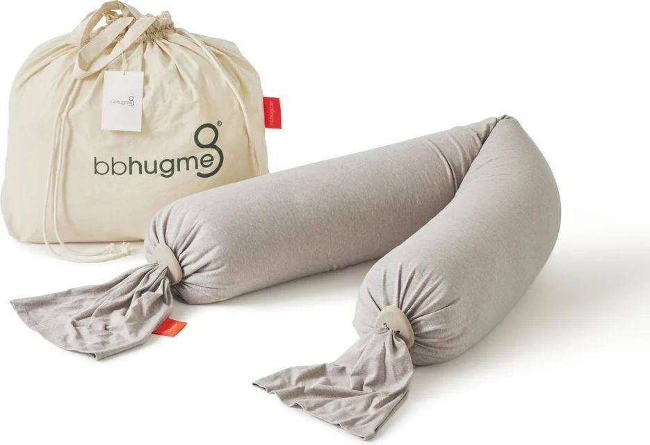 bbhugme graviditets- og ammepude - seashell beige