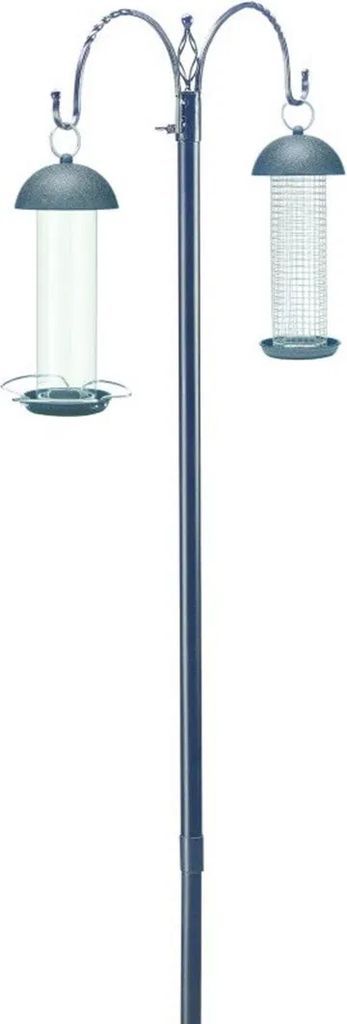 Foderstation med 2 foderautomater