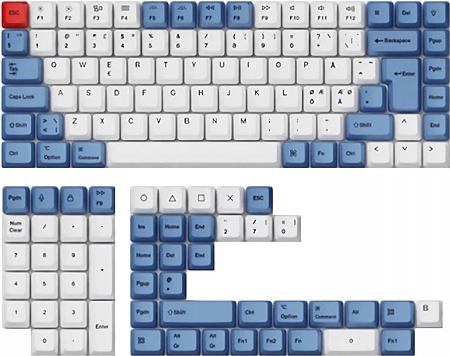 Keychron Cherry Profile Dye-Sub PBT Keycap Set