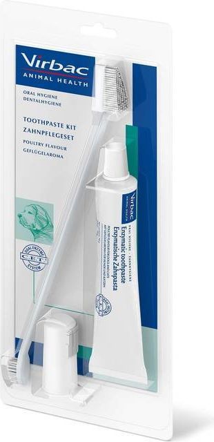 Virbac tannhygienesett t/hund