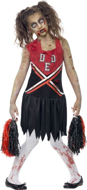 Smiffys Zombie Cheerleader Costume