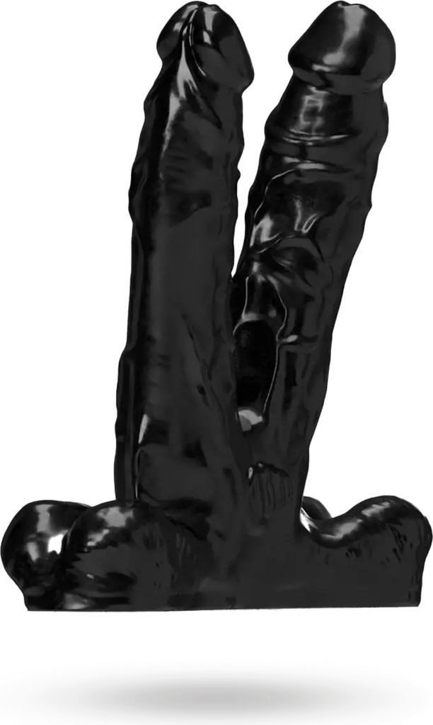 Dildo 'Teamwork' schwarz 25cm
