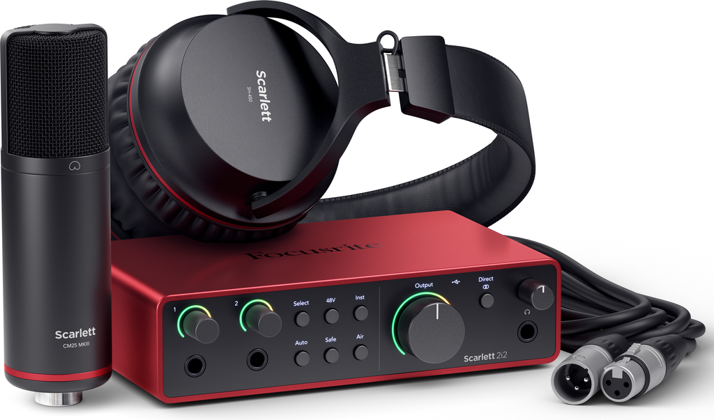 Focusrite Scarlett 2i2 Studio 4th Gen