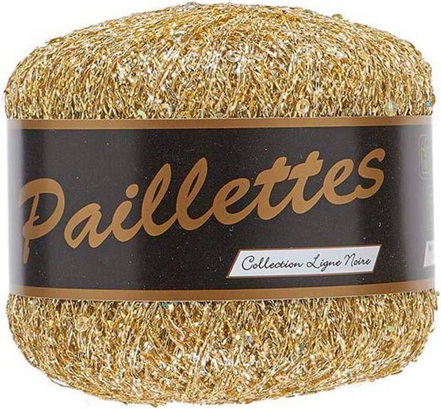 Lammy Garn Lammy Paillettes 25g guld 402