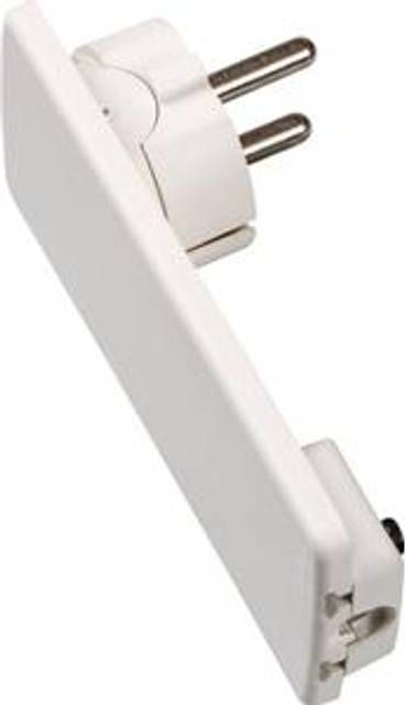 EVOline Flad Stikprop - Hvid (151020000300)