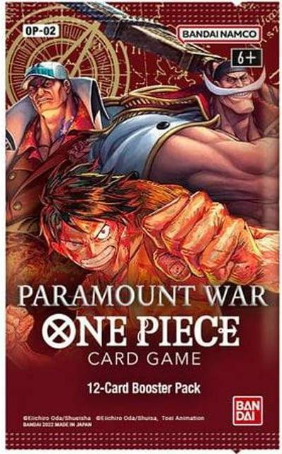 One Piece Card Game: OP02 Paramount War - Booster Pack