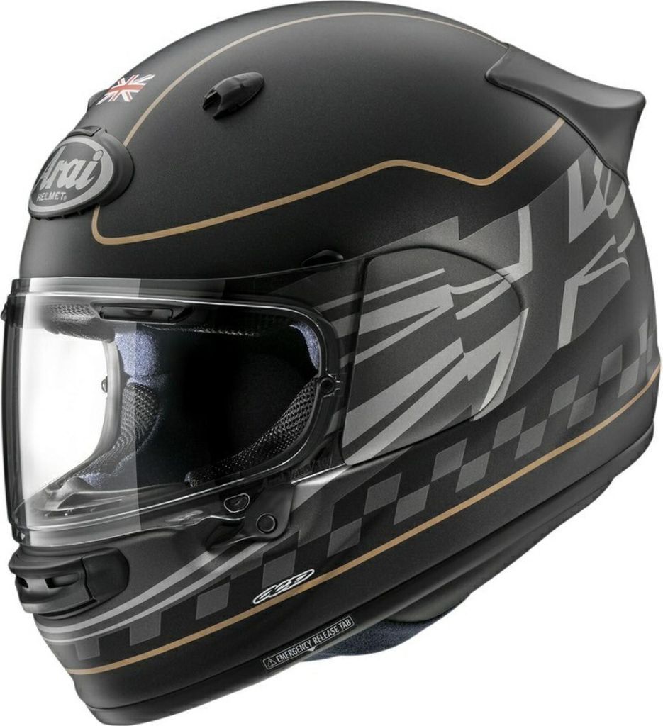 Arai quantic motorcycle helmet dark citizen