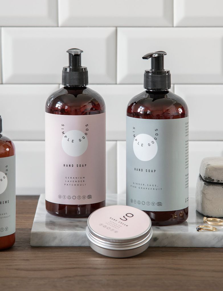 Simple Goods Hand Cream Ginger, Sage & Pink Grapefruit 250ml