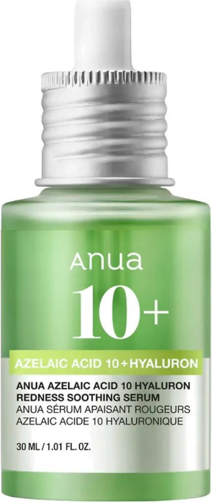 anua azelaic acid 10% hyaluron redness soothing facial serum for sensitive skin