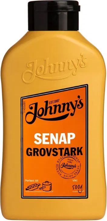 Deli Drengene Johnnys Grovstærk Sennep 500g