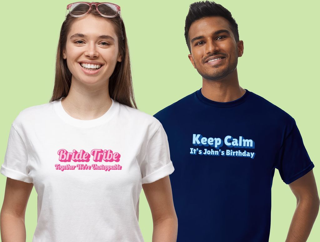 T-shirt Med Egen Tekst