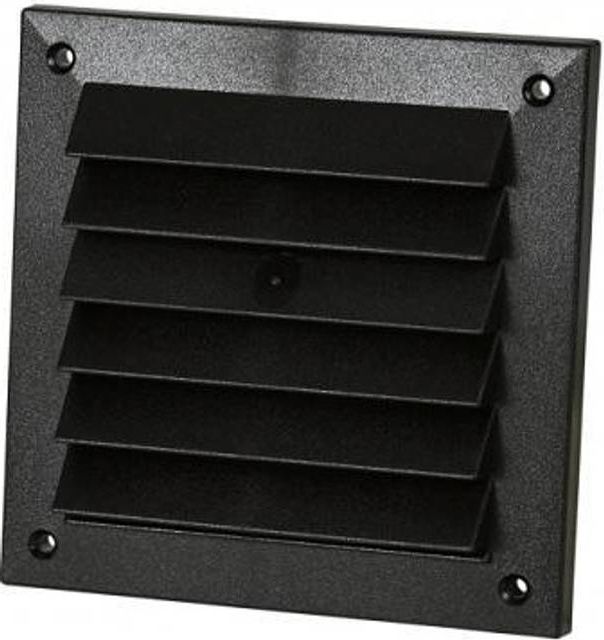 Fresh Murrist 150x150 mm, Sort plast