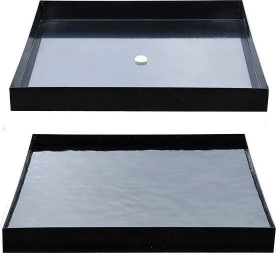 Esschert Design - Spejlbassin rektangulær 78x78 cm sort