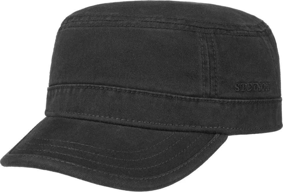 Stetson Gosper Army Cap - Black