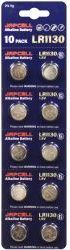 Japcell Alkaline LR1130 LR54 1,5V - 10 stk. - Batteri