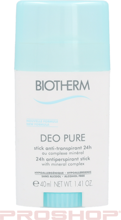 Biotherm Pure Antiperspirant Stick 24H