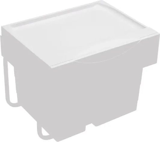 Affaldssystem til bundmontering, 1x12 liter og 2x8 liter spande