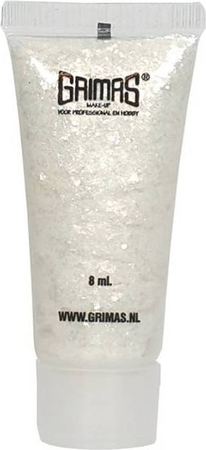 Shimmer gel 8 ml perlemor, skøn glittersminke til fest og karneval