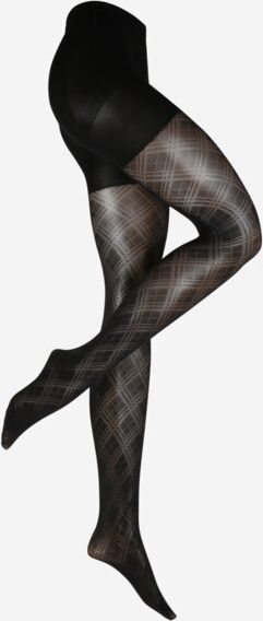 Magic Bodyfashion Strumpfhose mit verstärkten Zehen Modell 'INCREDIBLE LEGS' in Black, Größe