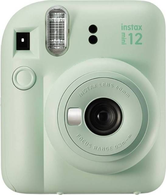 fujifilm instax mini 12 kamera - mintgrøn