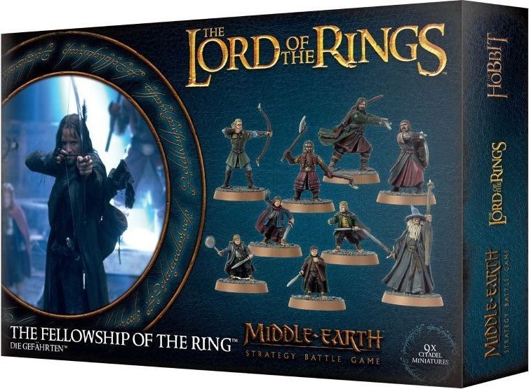 Games Workshop The Lord of the Rings Middle Earth Fellowship of the Ring