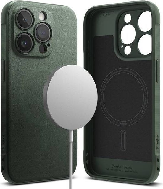 Ringke Onyx Magnetic Skal iPhone 15 Pro Max Dark Green