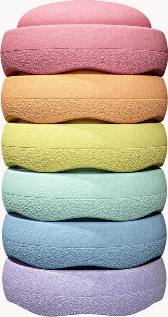 Stapelstein Mini Pastel Set of 6