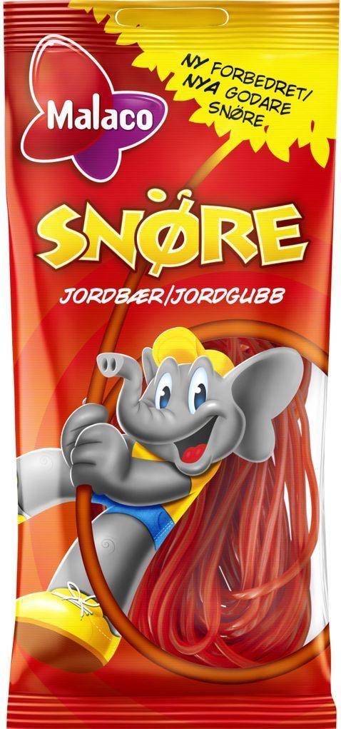 Malaco Snøre Jordbær
