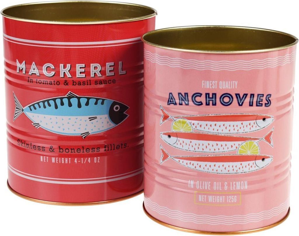Beholdere til opbevaring af fisk Rex London (x2)