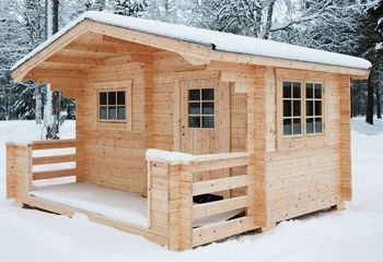 Saga Bræska saunahytte 10m2 - SagaTrim