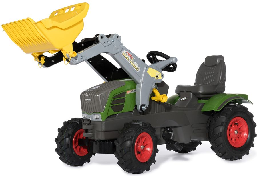Rolly Toys Fendt Vario 211 Tractor With Frontloader And Pneumatic Tyres
