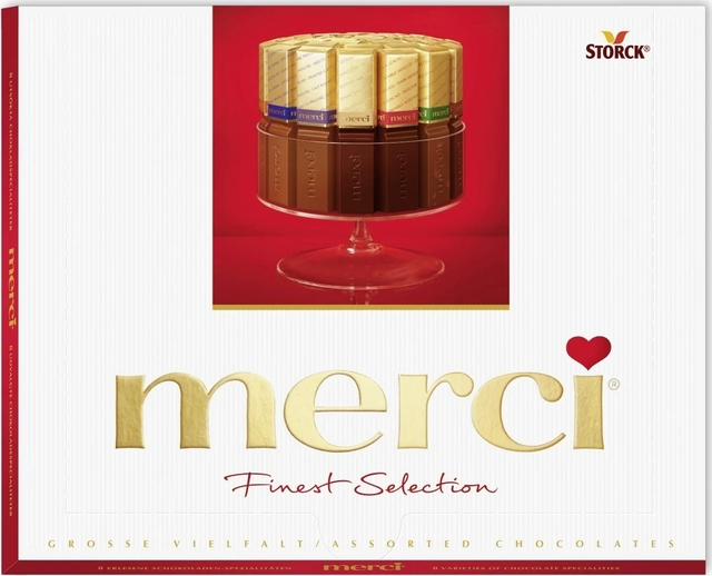 Merci Mørk Chokolade 250g
