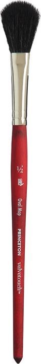 Princeton Velvetouch Syntetpensel Kort Skaft Oval Mop St 1/2