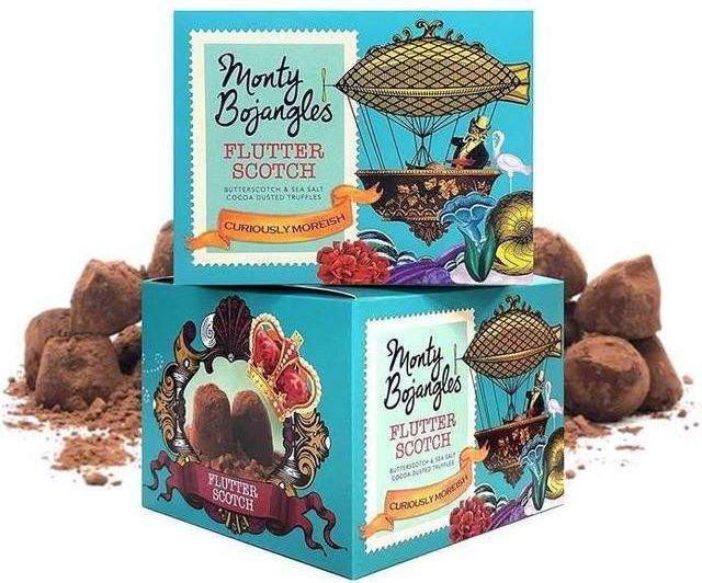 Monty Bojangles Chokoladetrøffel Karamel/havsalt G 150g