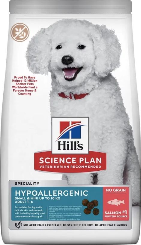 Hill's Science Plan Hypoallergenic Small & Mini Salmon Dog Food 1.5kg