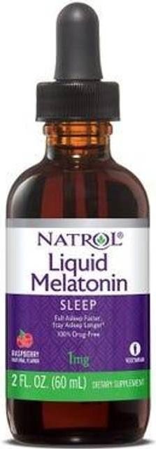 Natrol Liquid Melatonin 1mg Berry 60ml