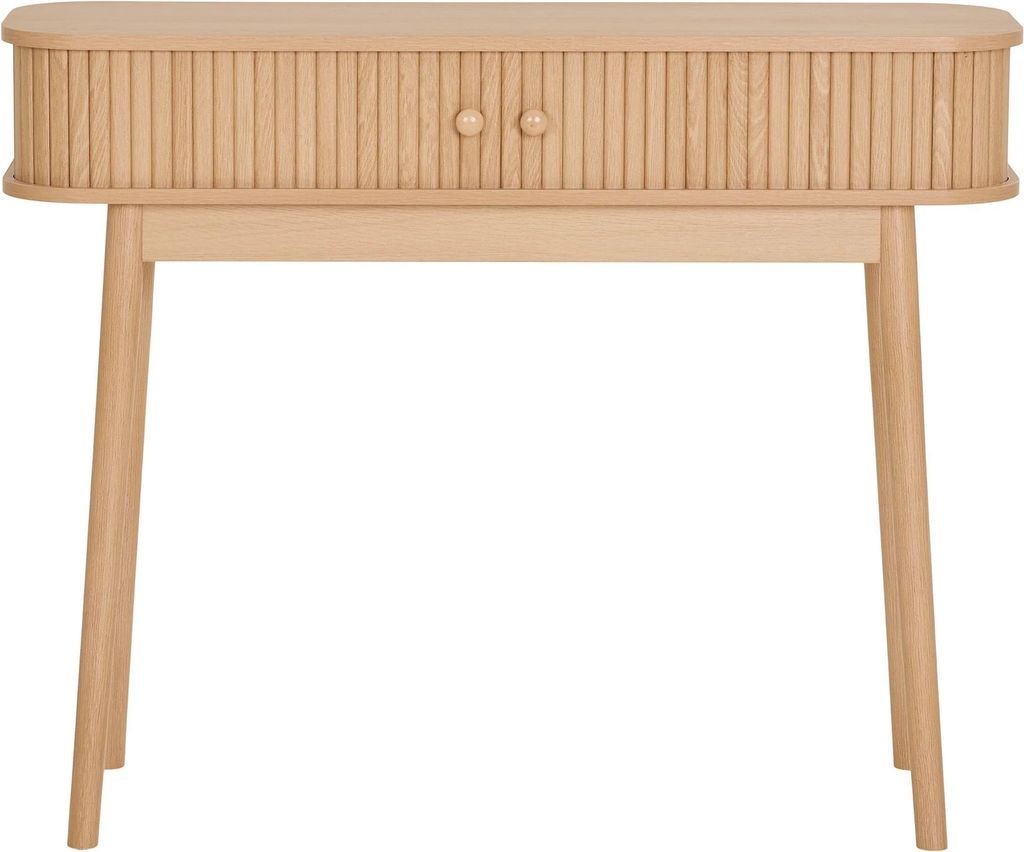 tokyo console table, 2 doors, natural , 100x30x80 cm