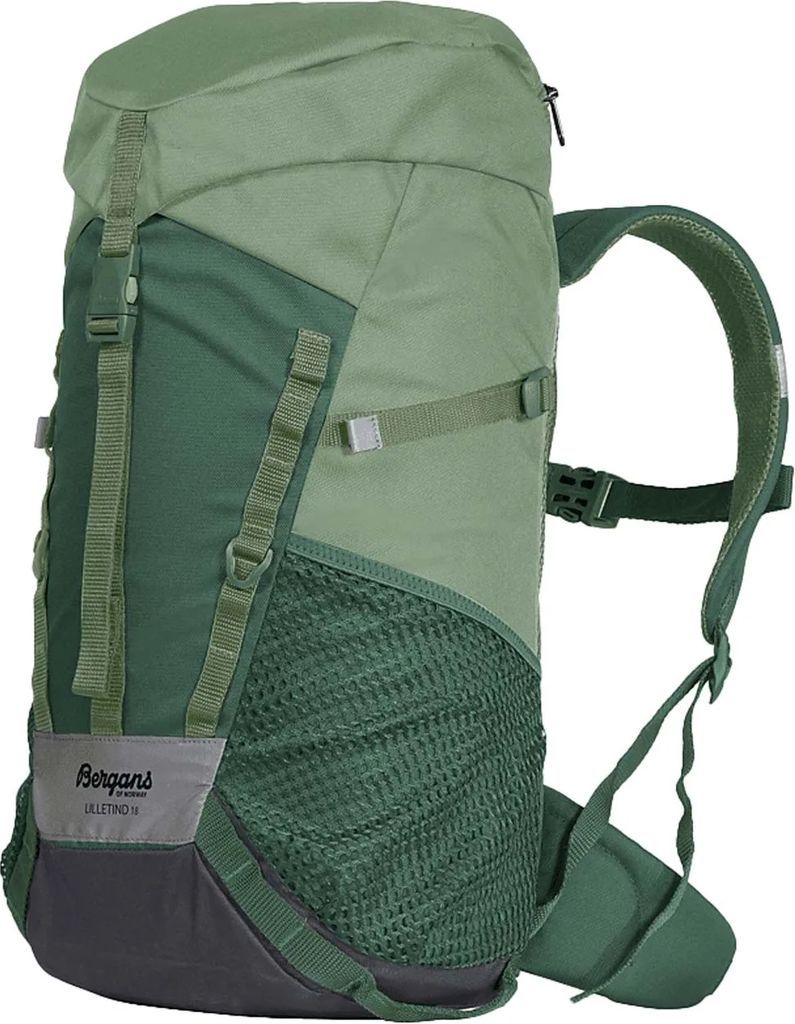 bergans kids' lilletind 18l jade green/dark jade green