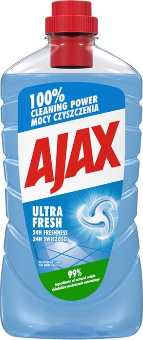 Ajax Ultra Fresh Flydende Universalrengøring 1000 ml 1L 1000ml
