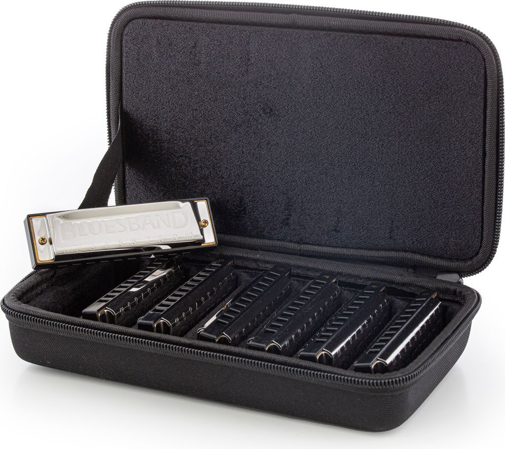 Hohner Bluesband mundharpe Sæt