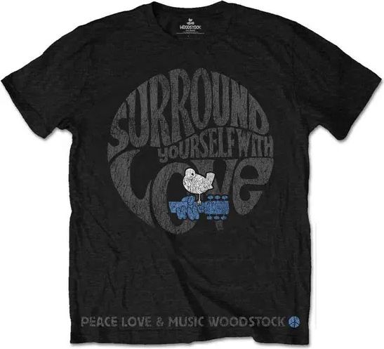 Woodstock - Woodstock Unisex T-Shirt: Surround Yourself (Black)