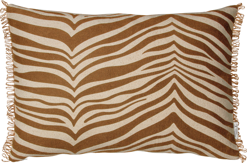 Classic Collection Zebra Glazed Komplet pyntepude (60x40cm)