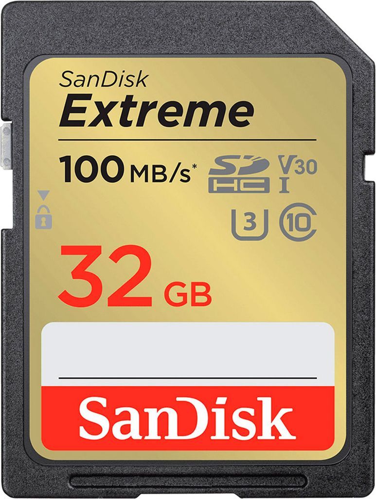 SanDisk Extreme microSDXC Class 10 UHS-I U3 V30 180/90MB/s 128GB