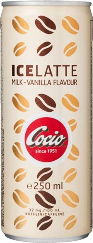 Cocio Ice Latte Milk Vanilla 12 x 250ml