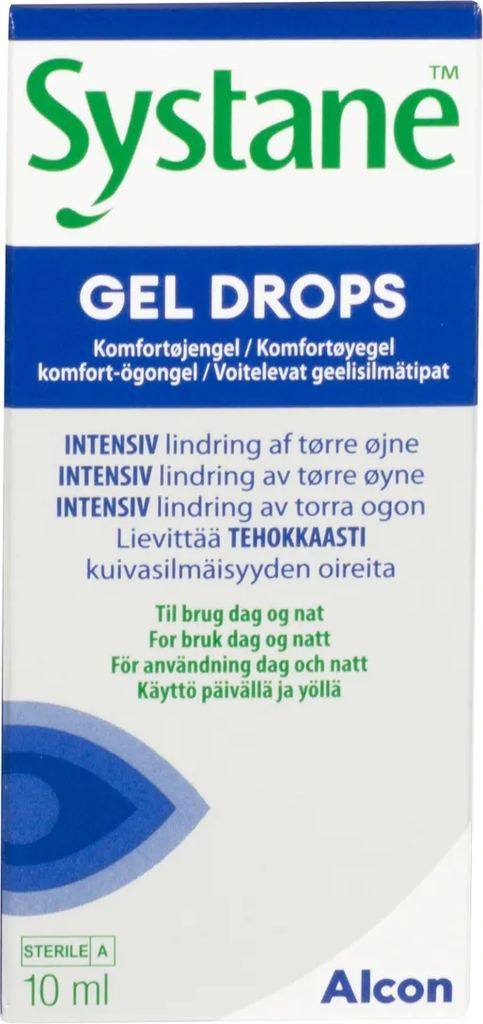 Systane Gel Drops Medicinsk Udstyr 10 ml