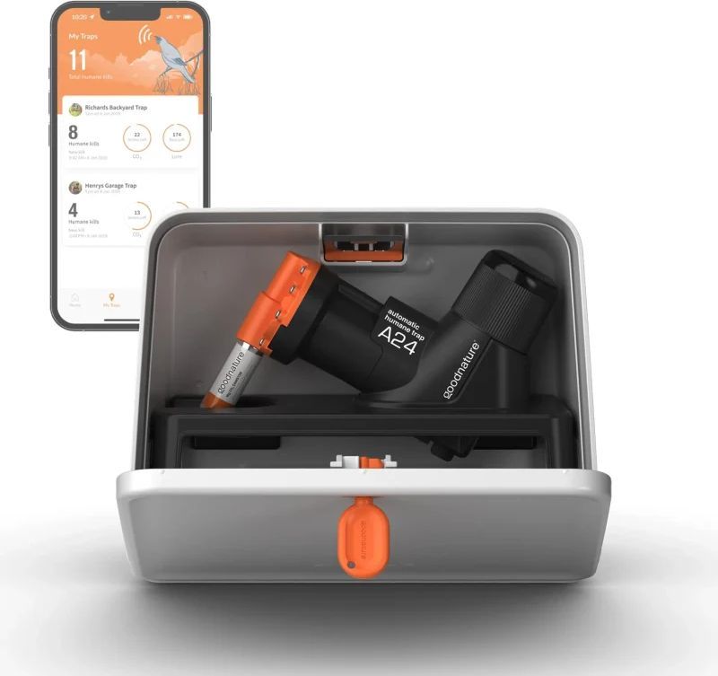 Rottefælde Musefælde GoodNature - PROFF Kit (Bluetooth + App) - Automatisk og giftfri fælde