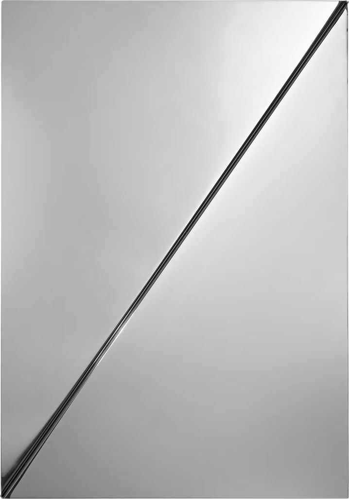 Muuto Gaze Spejl 35x50 cm Poleret Stål Vægspejl