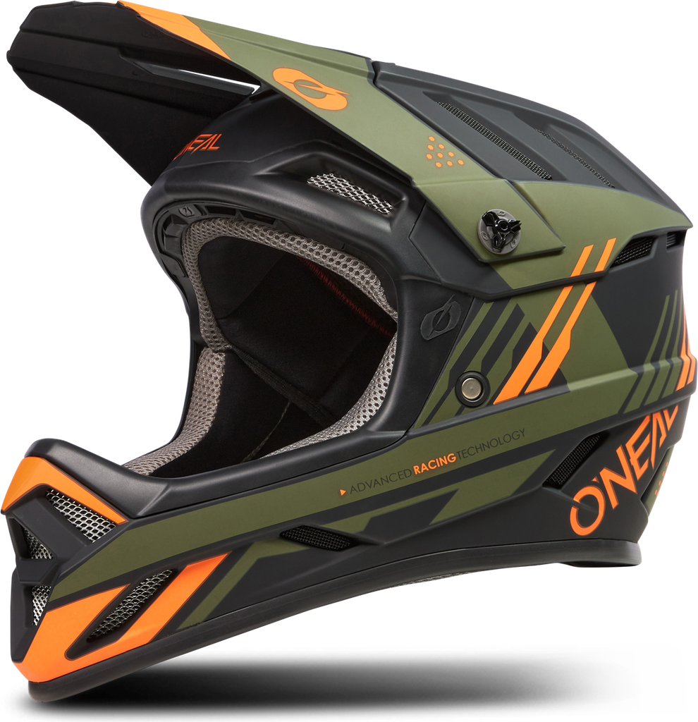 O'Neal Downhill MTB-Hjelm Backflip Strike V.23, Sort/Orange/Brun