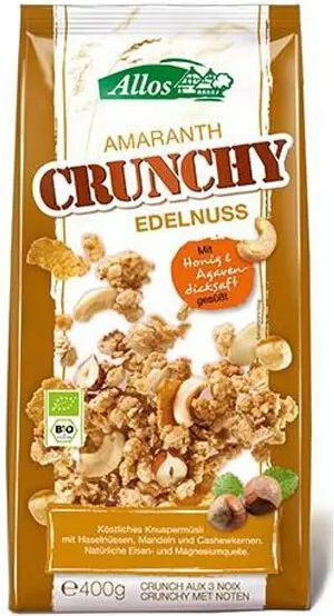 Amaranth crunchy mysli Økologisk Edelnuss - 400 gram - Allos
