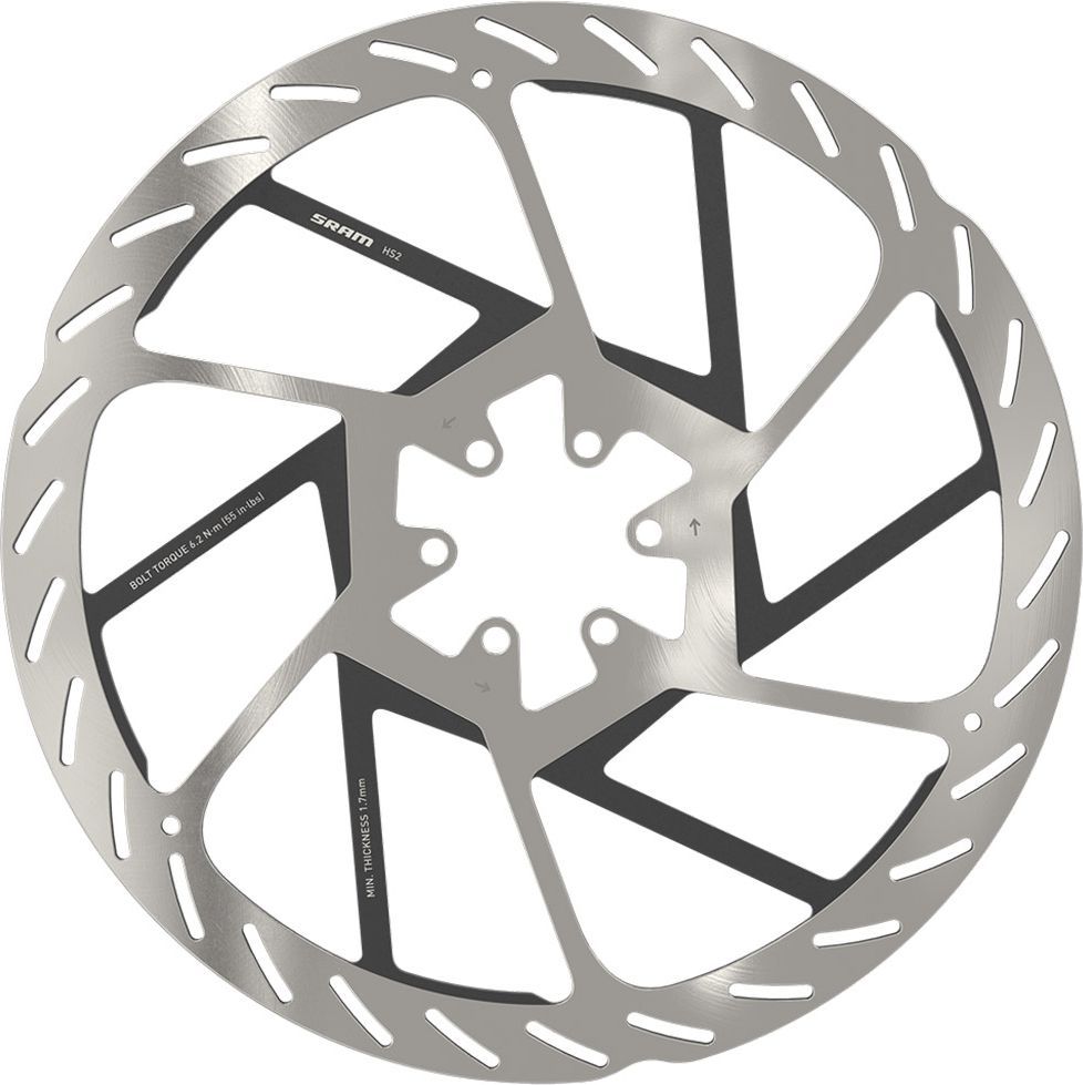SRAM HS2 Rounded 6-Bolt Disc Rotor